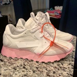 Off-White (white and pink) sneakers